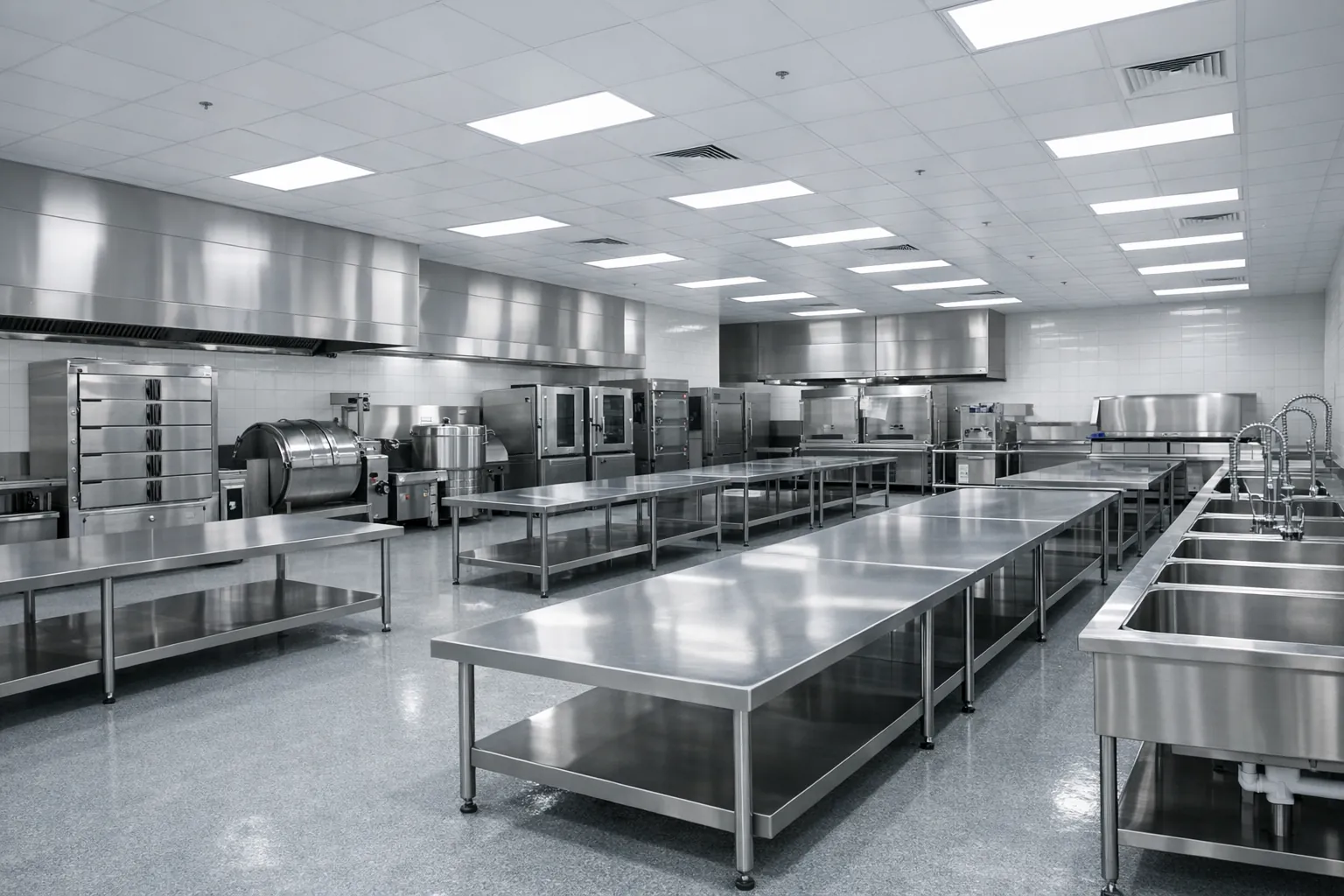 Hospital kitchen