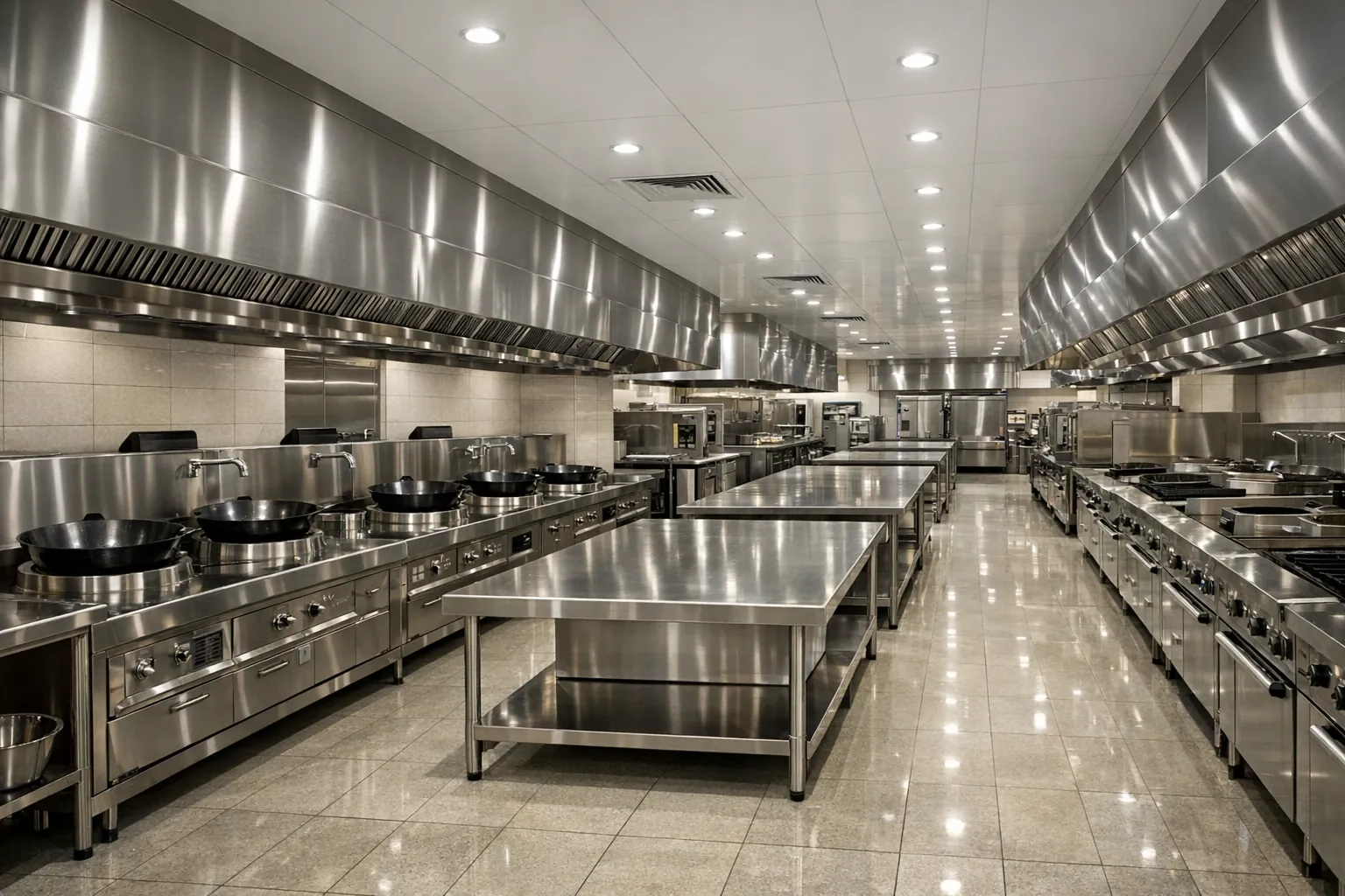 Hotel kitchen