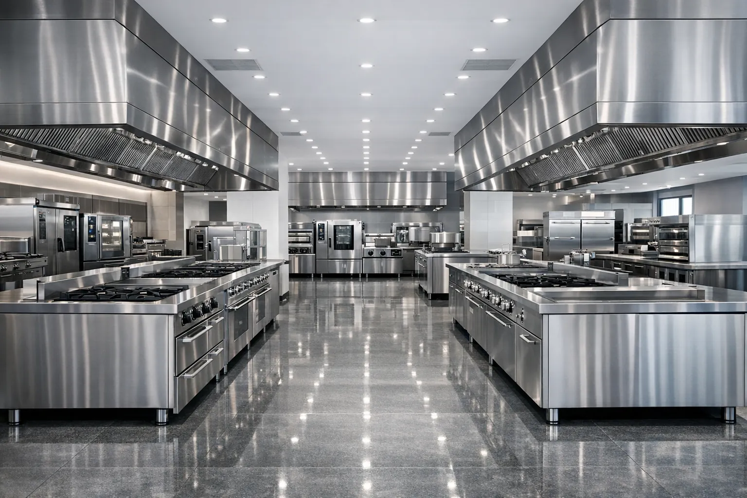 Luxin commercial kitchen equipment showroom